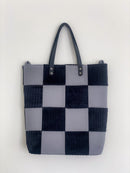 Checkered Crossbody Tote