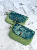 Hand Dyed Keychain Wallet