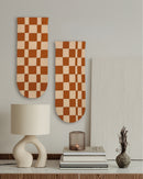 Check Wall Quilt Gingerbread 3