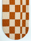 Check Wall Quilt Gingerbread 3