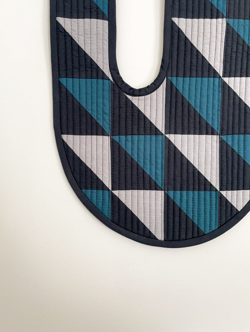 Grace Wall Quilt Blue