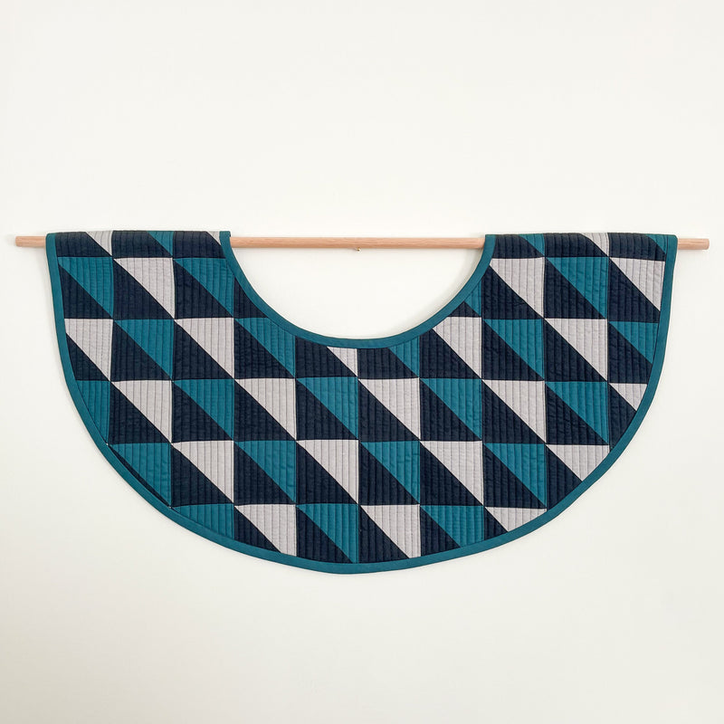 Grace Wall Quilt Blue