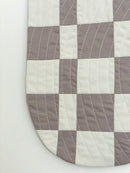 Check Wall Quilt Lavender 1