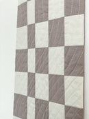 Check Wall Quilt Lavender 2