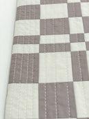 Check Wall Quilt Lavender 3