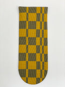 Check Wall Quilt Olive 1