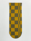 Check Wall Quilt Olive 2