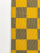 Check Wall Quilt Olive 2